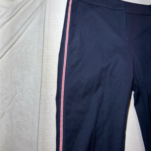 Navy Pants with Pink Stripes - Picture 2 of 5